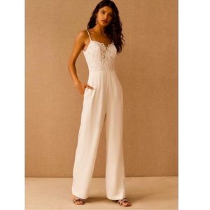 Hayley Paige Harvey Sequin Jumpsuit | Anthropologie